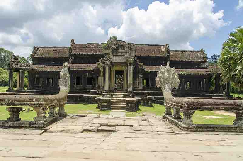 23 - Camboya - Angkor - templo de Angkor Wat - biblioteca